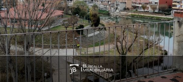 Pis per reformar venda al Berguedà Gironella-vistes riu Gironella-Immobles Buscallà Immobiliària-200vp