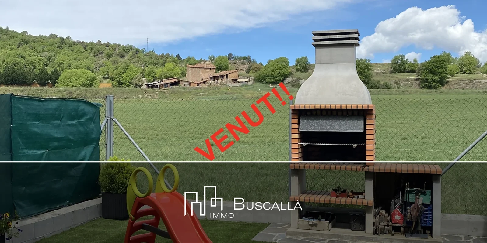 Oportunita única: casa sostenible amb vistes-jardí bbq vistes-Buscallà immobiliària al Berguedà-252vc